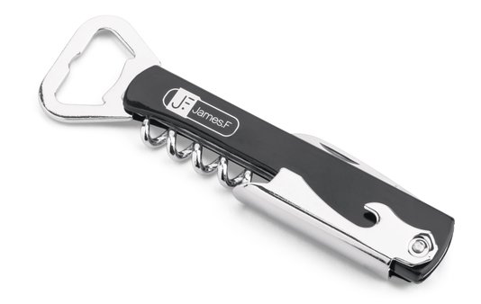 Abridor Saca Rolha Profissional Garçom Inox James.F