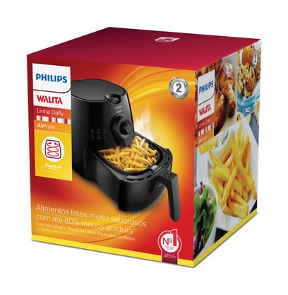 Airfryer Linha Daily Preto 4,7 Litros 220V Philips Walita