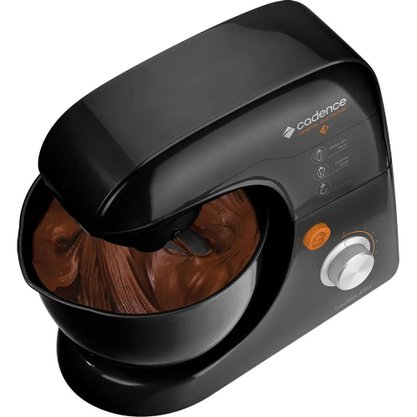Batedeira Orbital 8 Velocidades Contrast Preta 220V Cadence