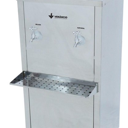Bebedouro Industrial Refrigerado Easy Water 2 Torneiras 25 Litros 220V Venâncio