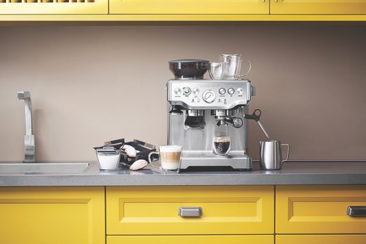 Cafeteira Elétrica by Breville Express em Aço Inox com Moedor 220V Tramontina