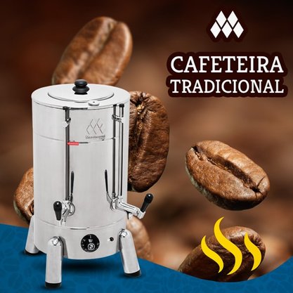 Cafeteira Industrial Elétrica Tradicional 6 Litros 220V Marchesoni
