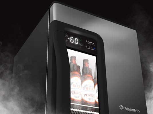 Cervejeira Beer Max Porta de Visor Inox 324 Litros 220V Metalfrio