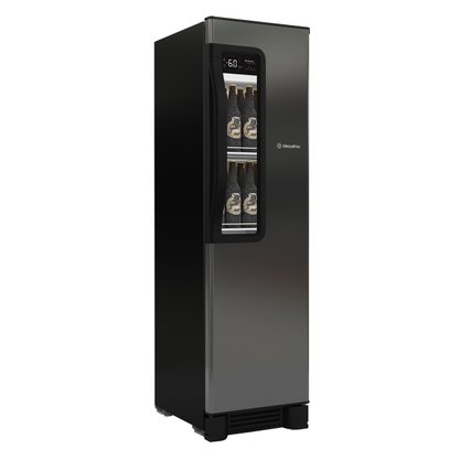 Cervejeira Beer Max Porta de Visor Inox 324 Litros 220V Metalfrio