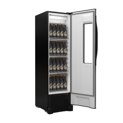 Cervejeira Beer Max Porta de Visor Inox 324 Litros 220V Metalfrio