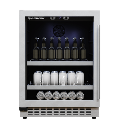 Cervejeira de Embutir Beer Center Abertura para Esquerda 135 Litros 220V Elettromec