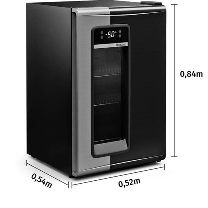 Cervejeira Porta Cega com Visor em Vidro GRB-100 PR 95 Litros 220V Gelopar