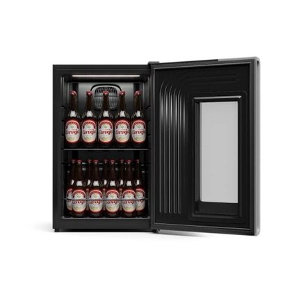 Cervejeira Porta Cega com Visor em Vidro GRB-100 PR 95 Litros 220V Gelopar