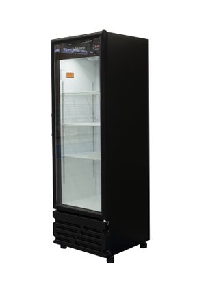 Cervejeira Porta de Vidro Preta 522 Litros 220V Imbera