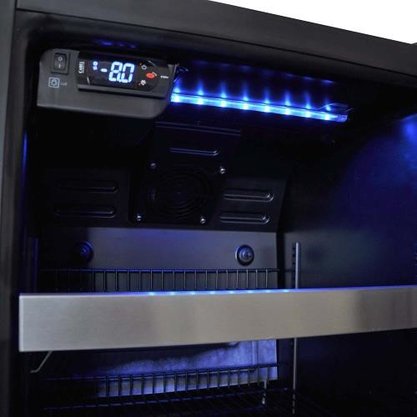 Cervejeira Visa Cooler Preto Fosco Black 100 Litros 220V Venax