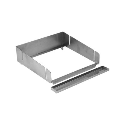 Char Broiler Gourmet com 2 Grelhas em Inox e Calha Guindani
