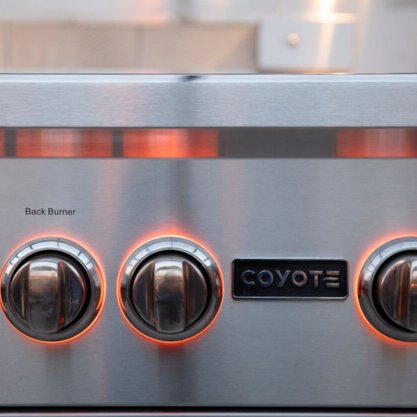 Churrasqueira à Gás Série S 3 Queimadores 90cm Built-in 110V Coyote
