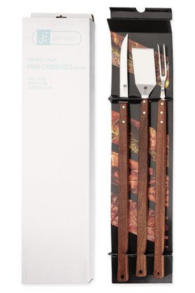 Conjunto 3 Peças para Churrasco Grande James.F