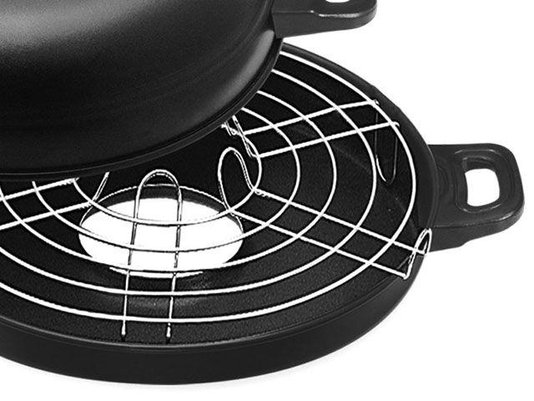 Churrasqueira para Fogão Grill Antiaderente Black Fortaleza