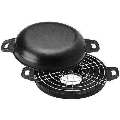 Churrasqueira para Fogão Grill Antiaderente Black Fortaleza