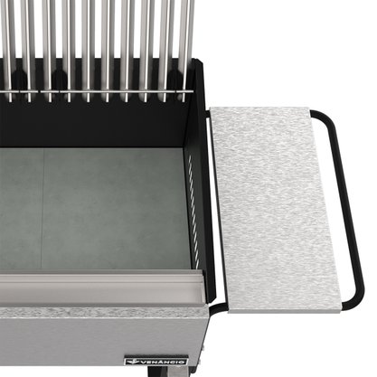 Churrasqueira Portátil Char Broiler Parrilla Brazô Carvão/Lenha Venâncio