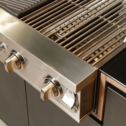 Churrasqueira Professional Gás 75cm Built-In Elettromec