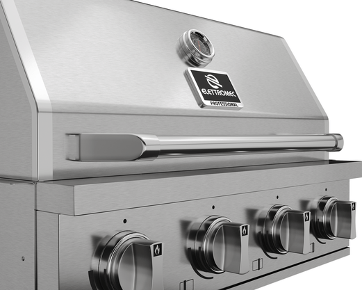 Churrasqueira Professional Gás 75cm Built-In Elettromec