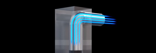 Coifa de Parede Montreal Inclinada Vidro Preto 90cm 220V Debacco