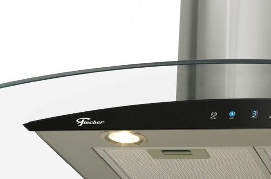 Coifa de Parede Talent Digital Touch Painel de Vidro 90cm 220V Fischer