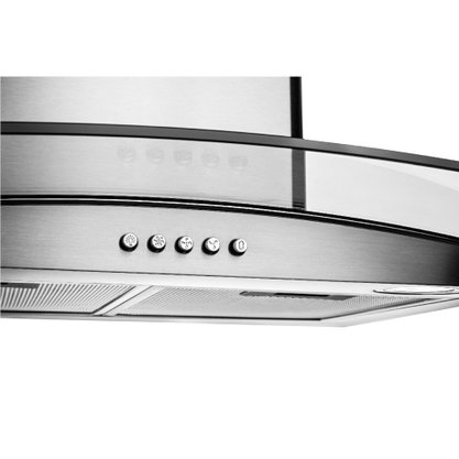Coifa de Parede Talent Inox e Vidro Curvo CFT060 60cm 220V Fischer