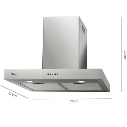 Coifa de Parede Tradition Line 70cm 220V Fischer