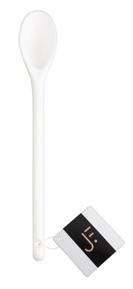 Colher Côncava de Polipropileno Branca 12cm James.F