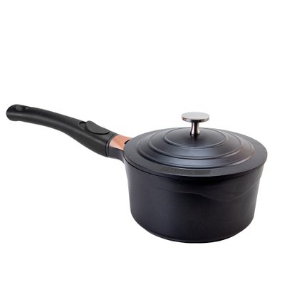 Conjunto de Panelas 4 Peças Antiaderente Premier Black Le Cook