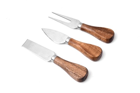 Conjunto de Utensílios para Queijo Inox 3 Peças James.F