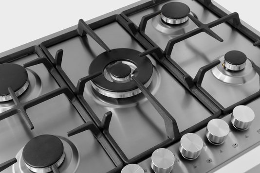 Cooktop a Gás 5 Queimadores Inox Bivolt Invita