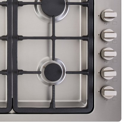 Cooktop Arkton Prime Cooking a Gás 5 Queimadores 90cm 220V Cuisinart