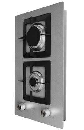 Cooktop Dominó Quadratto a Gás 2 Queimadores 30cm Bivolt Elettromec