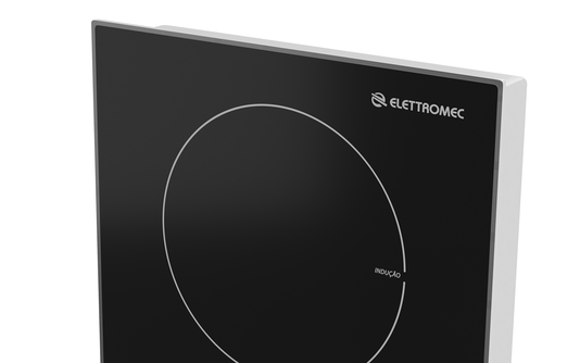 Cooktop Dominó Quadratto Indução 2 Queimadores 30cm 220V Elettromec