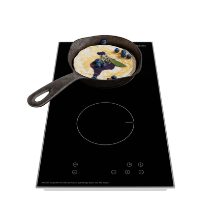 Cooktop Dominó Quadratto Indução 2 Queimadores 30cm 220V Elettromec