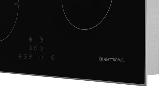 Cooktop Elétrico Indução 4 Queimadores 60cm 220V Elettromec