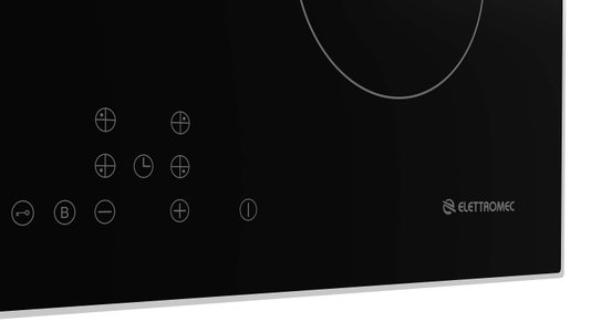 Cooktop Elétrico Indução 4 Queimadores 60cm 220V Elettromec