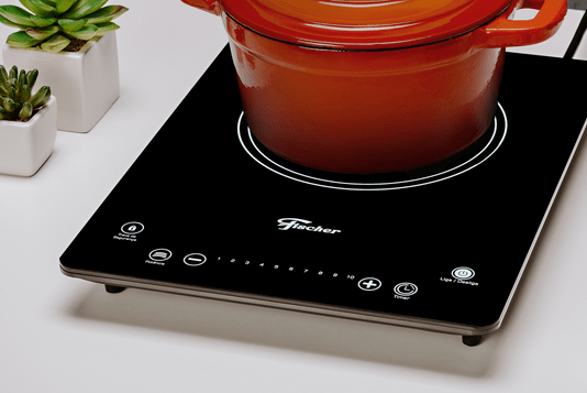 Cooktop Elétrico de Indução Mesa Vitrocerâmica 1 Queimador 220V Fischer
