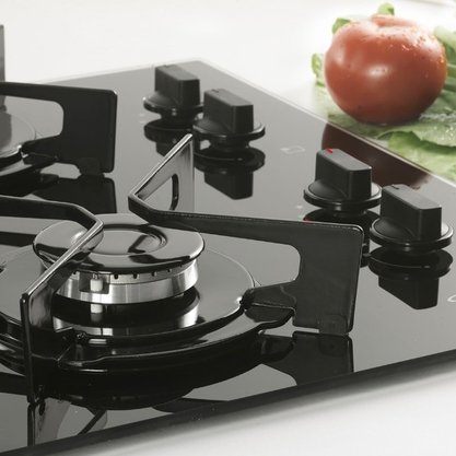 Cooktop Fit Line a Gás 4 Queimadores Mesa de Vidro Preto Bivolt Fischer