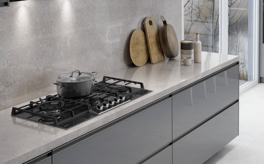 Cooktop Montreal Semiprofissional Mesa de Vidro Preto a Gás 5 Queimadores 90cm 220V Debacco