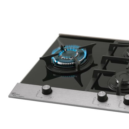 Cooktop Platinium a Gás 5 Queimadores Tripla Chama Bivolt Fischer