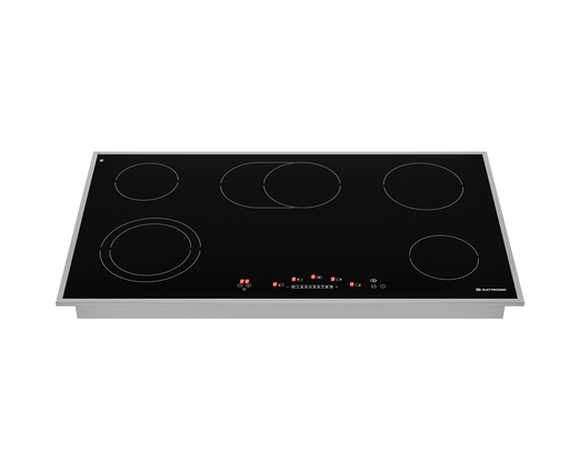 Cooktop Vitrocerâmico 5 Queimadores 90cm 220V Elettromec