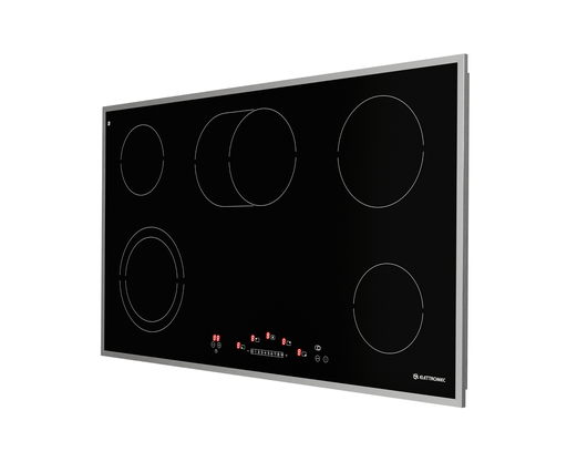 Cooktop Vitrocerâmico 5 Queimadores 90cm 220V Elettromec