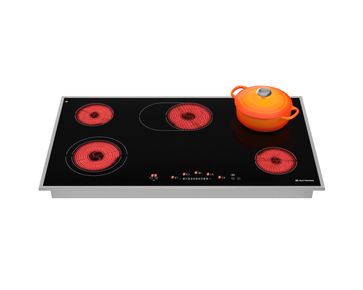 Cooktop Vitrocerâmico 5 Queimadores 90cm 220V Elettromec