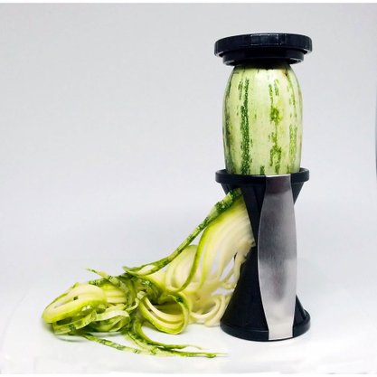 Cortador de Vegetais em Espiral Julienne Preto Hudson