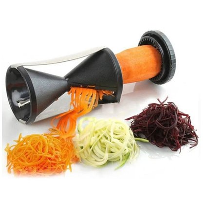 Cortador de Vegetais em Espiral Julienne Preto Hudson