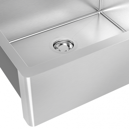 Cuba para Cozinha Farm Sink Steel Inox Escovado Quadratino 600x470x210mm Debacco