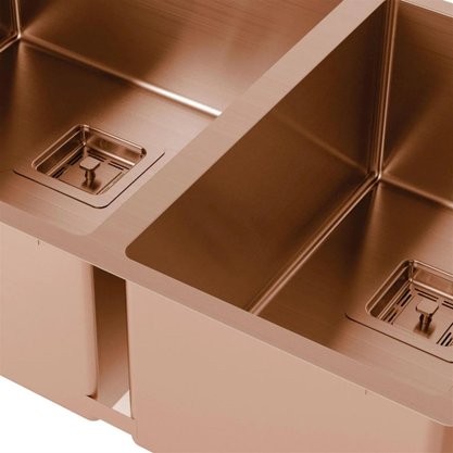 Cuba para Cozinha Primaccore Dupla Rose Gold 720x440mm Debacco