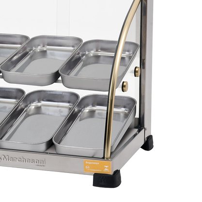 Estufa Curva Linha Ouro Com 10 Bandejas Dupla EF.2.052 220V Marchesoni