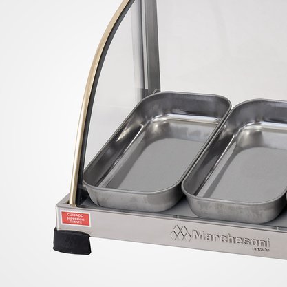 Estufa Curva Linha Ouro Com 4 Bandejas em Linha EF.2.042 220V Marchesoni