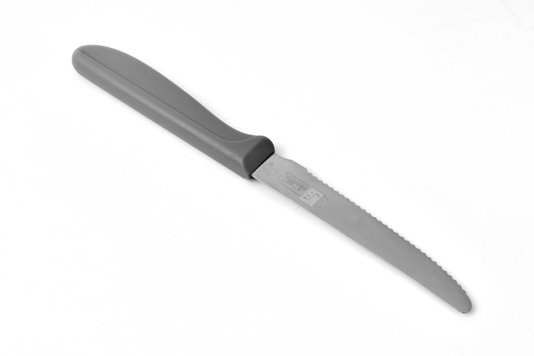 Faca Profissional Serrilhada 5" Inox James.F